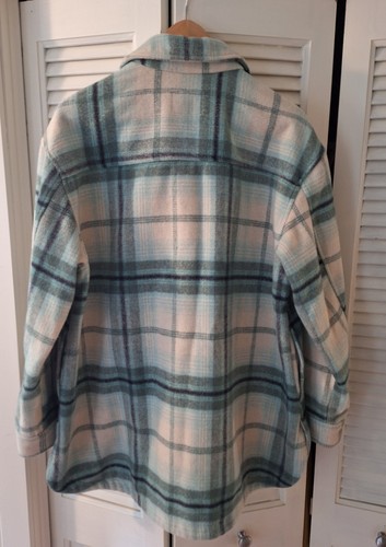 Old Navy Women’s Plaid Shirt Jacket / Shacket - Large - Poly/Wool Blend - Picture 2 of 5