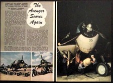 Grumman TBF Avenger 1944 pictorial Pinup USN Torpedo Bomber