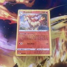 Rapidash SWSH270 STAMPED SEALED Silver Tempest Promo on eBay