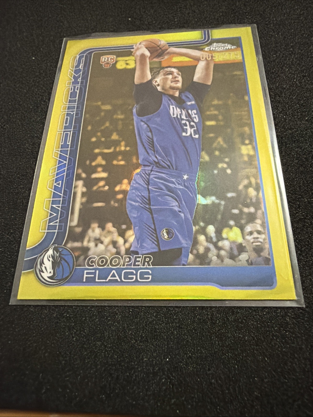 2025-26 Topps Chrome - Cooper Flagg #251 Yellow Refractor /275 (RC)