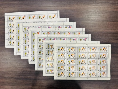 Mongolia old stamp MNH Full Sheet: Football