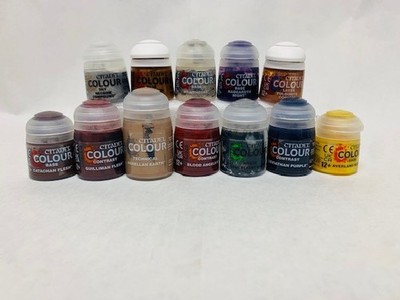 Lot of 12 New Mixed Citadel Paint Pots (Lot 4)