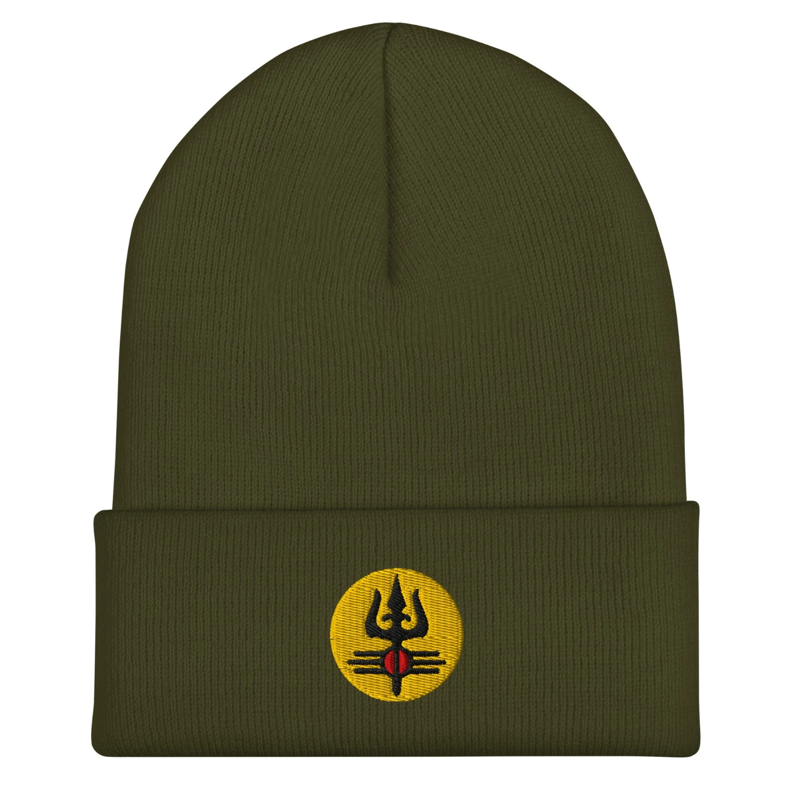 Embroidered Shiva Beanie Shiva trident beanie hindu beanie Many Color Options