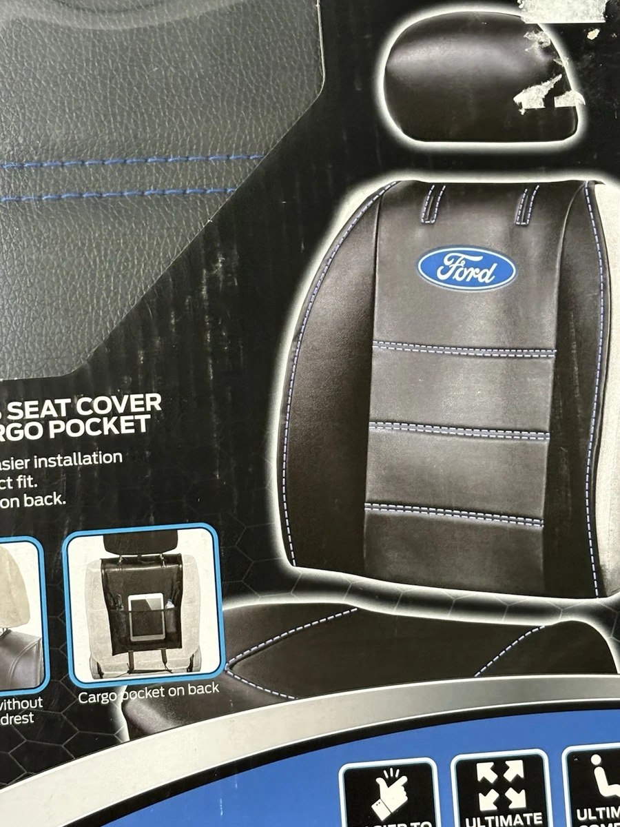 ford sideless seat cover with cargo pocket photo 2
