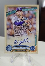 2019 Topps Gypsy Queen On Card Autograph Willy Adames #GQA-WA (AU) Tampa BayRays