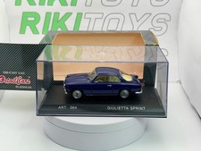 Alfa Romeo Giulietta Sprint Detail Cars 1/43 Blue 1955