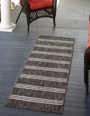 Unique Loom Jill Zarin Outdoor Collection Area Rug - Anguilla 2 7 X 10 Runner