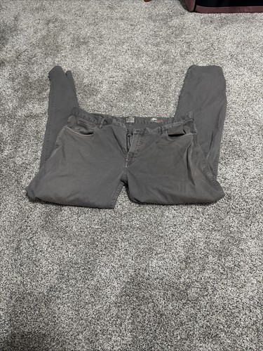 Pantalone Movimento Faherty Uomo 40 Grigio Elasticizzato 5 Tasche Chino Preppy Outdoor Spiaggia