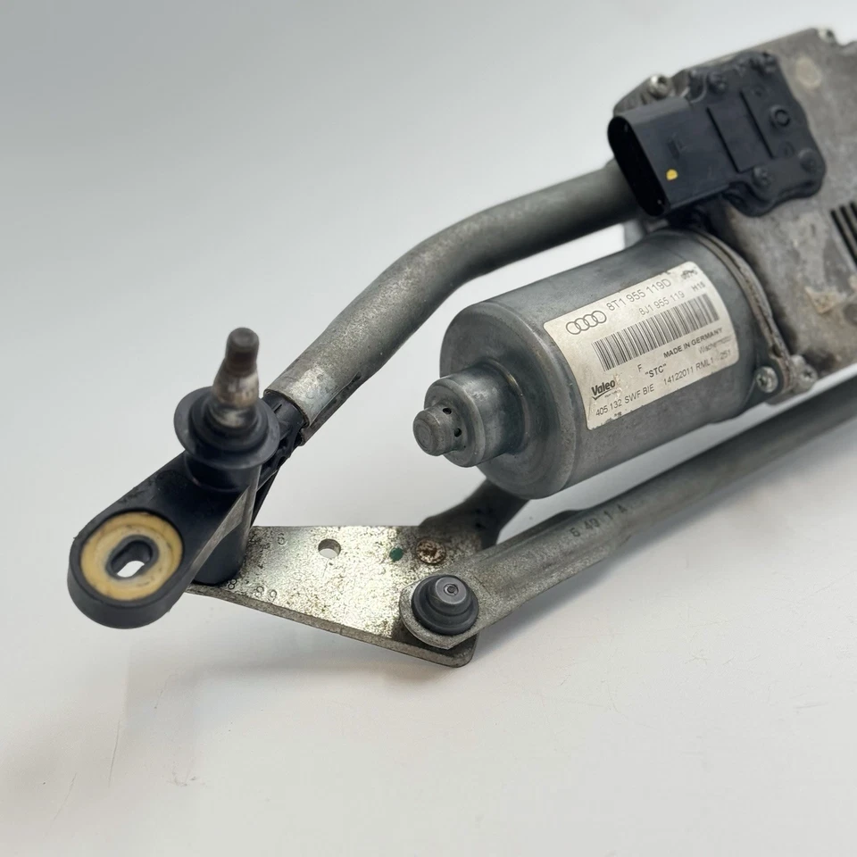 AUDI A5 S5 2013-2017 motor limpiaparabrisas delantero con acoplamiento 8T1 955 119D OEM Foto 3 de 4