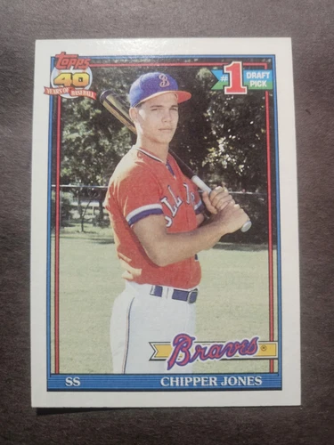 1991 Topps - Chipper Jones #333 (RC)