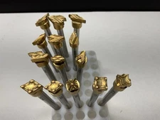 14 Brass Leather Stamping Tools, tools holder not included