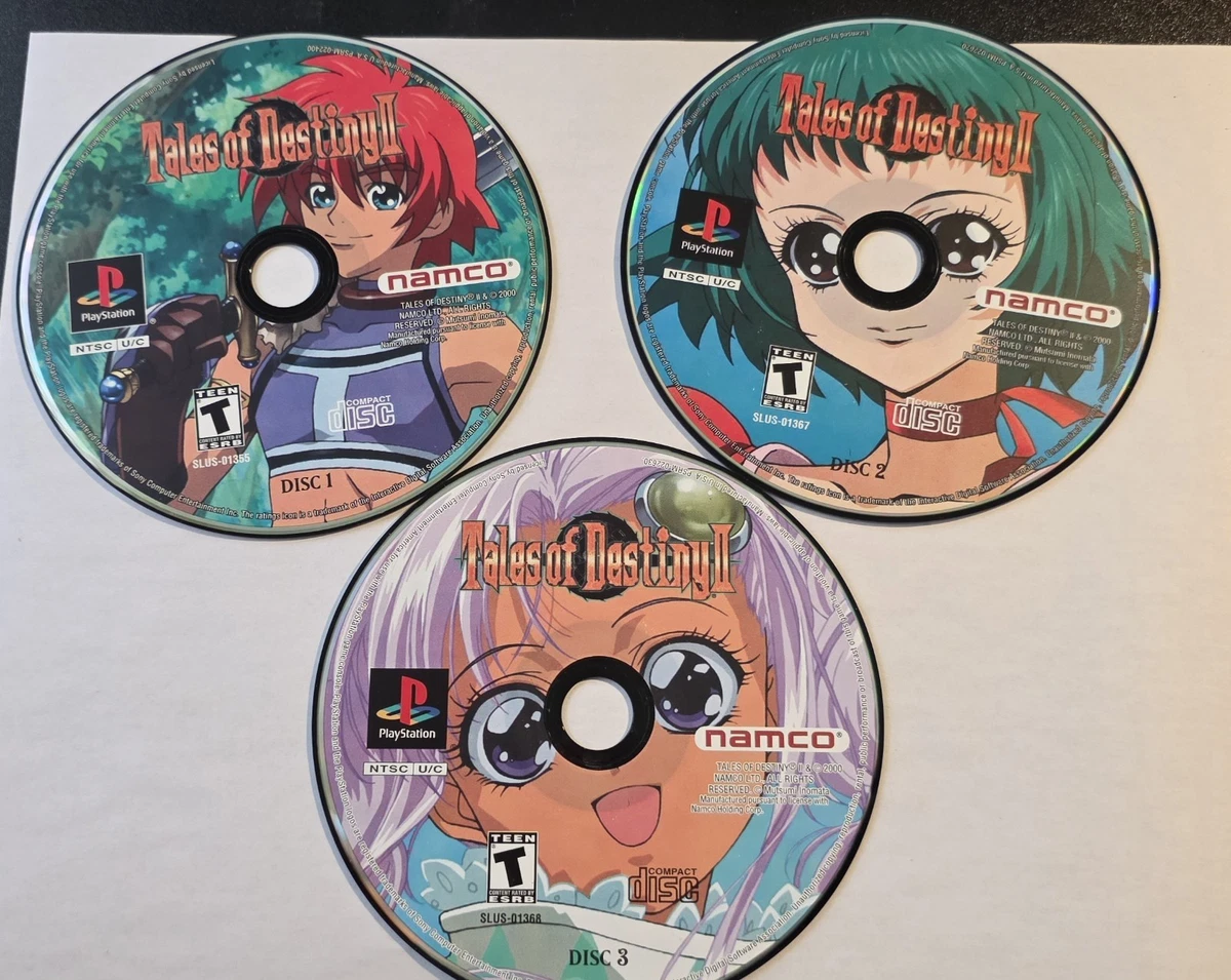 Tales Of Destiny II (US Version) - PlayStation 1 - NTSC - Complet