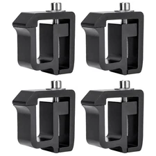 AA-Rack P-AC(4)-09 Set of 4 Aluminum C-clamps For Non-Drilling Truck Rack & C...