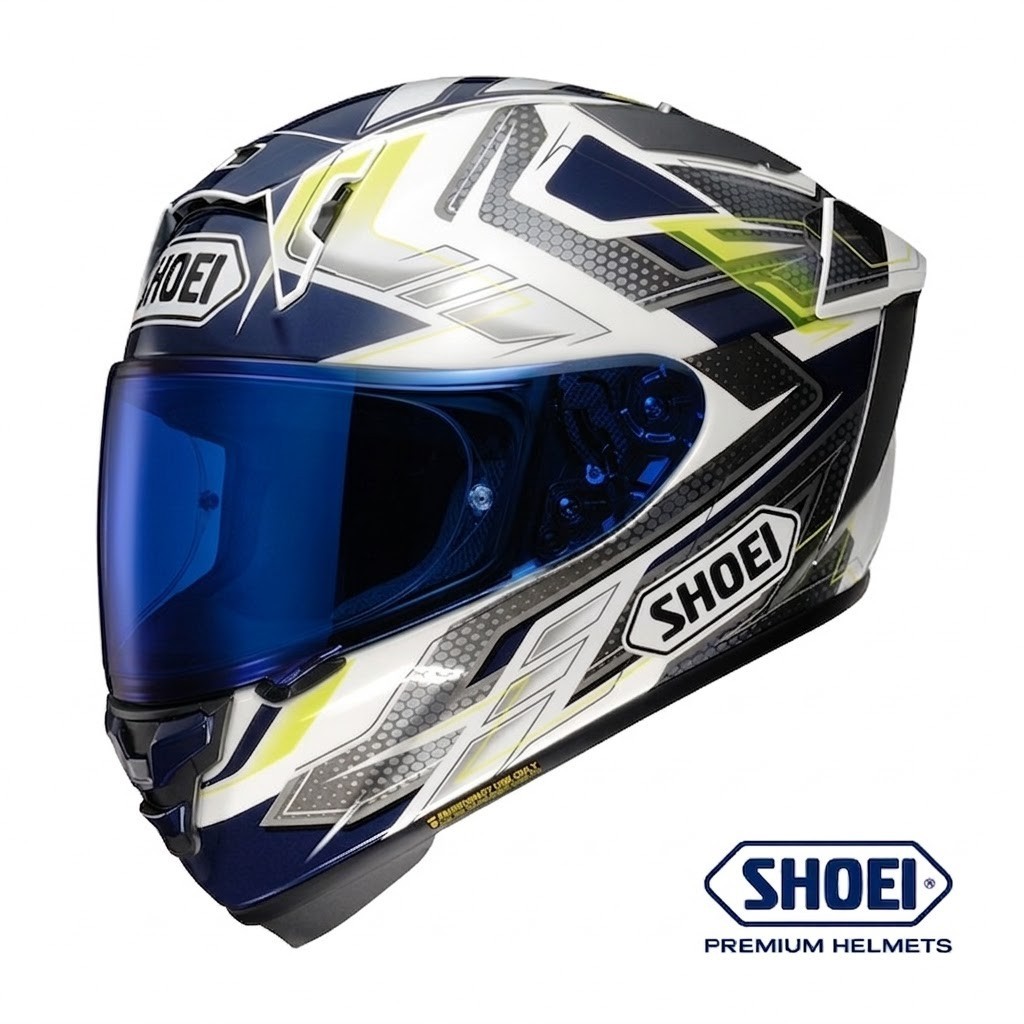 SHOEI X-Fifteen ESCALATE TC-10 サイズ：L 美品❗️ SHOEI Japan X-Fifteen X-15 ESCALATE TC-10 Full Face Helmet Brand