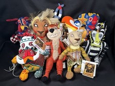 Lot 9 The Lion King Broadway Musical Disney Store Bean Bag Plush Simba Nala Etc