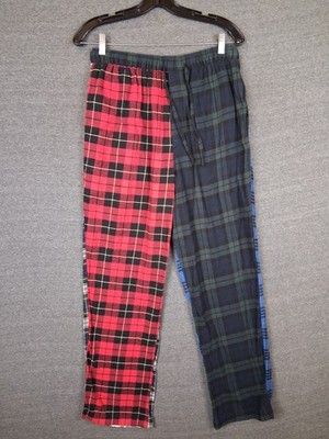Brooks Brothers Mens Pants Small Multi Plaid Flannel Fun Lounge Tartan Scotch