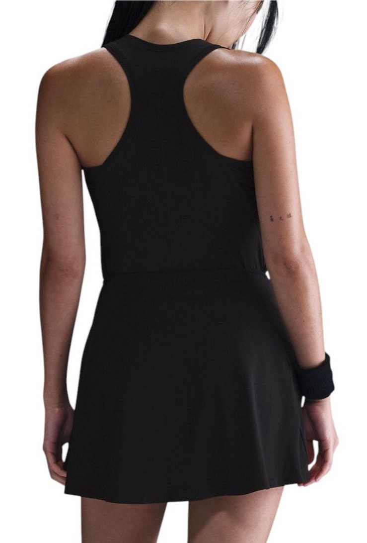 Nike Women's NikeCourt Dri-Fit Victory Tennis Dress Sz. L NEW FQ1780-010  BLACK | eBay