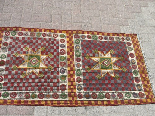 2x11 ft Long Runner kilim rugs - carpet rugs for hallway - Picture 7 of 10