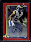 2025 Topps Chrome Chris PAUL JR. Red Wave Refractor (RAW)
