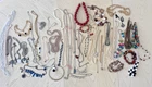 Vintage & Modern Necklace Costume Jewelry Pearls Lot of 60+ Items Some Signed