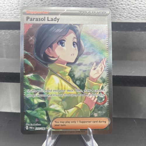 The Pokémon Company Parasol Lady 255/182 Paradox Rift SIR Holo Full Art EN