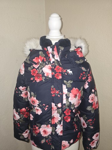 Abercrombie & Fitch Kids' Girls' Winter Coat Size 11/12 - Picture 2 of 11