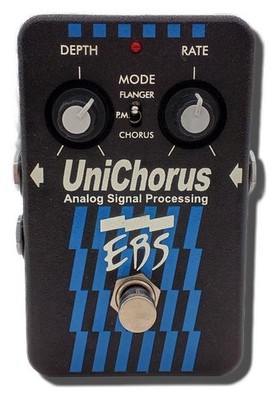 EBS UniChorus Chorus Effects Pedal Tested & Works 98131