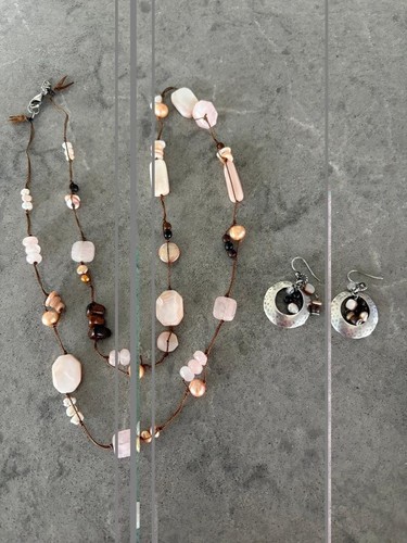 Beautiful Silpada Necklace N1428  $89  & matching Earrings set