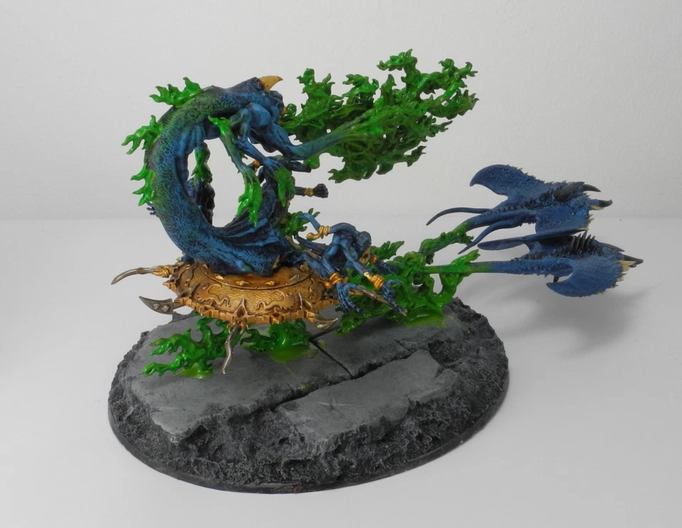 BURNING CHARIOT OF TZEENTCH Plastic Chaos Daemons Thousand Sons Army Painted 36 - Image 2 of 4