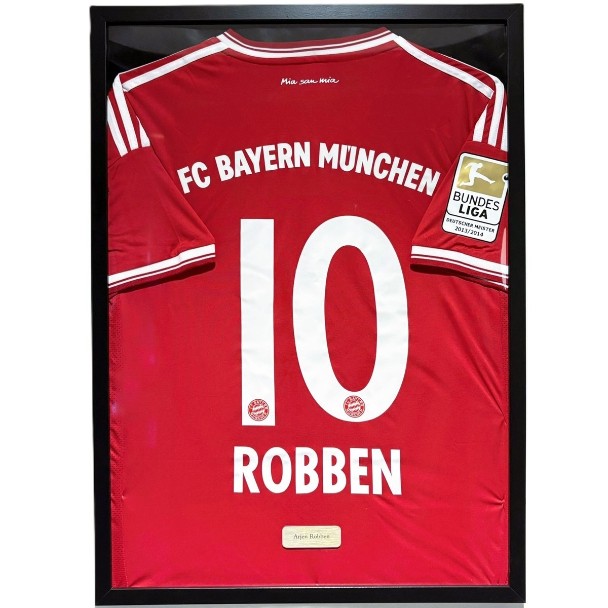 Bayern Munich Arjen Robben Jersey Framed, Arjen Robben Shirt