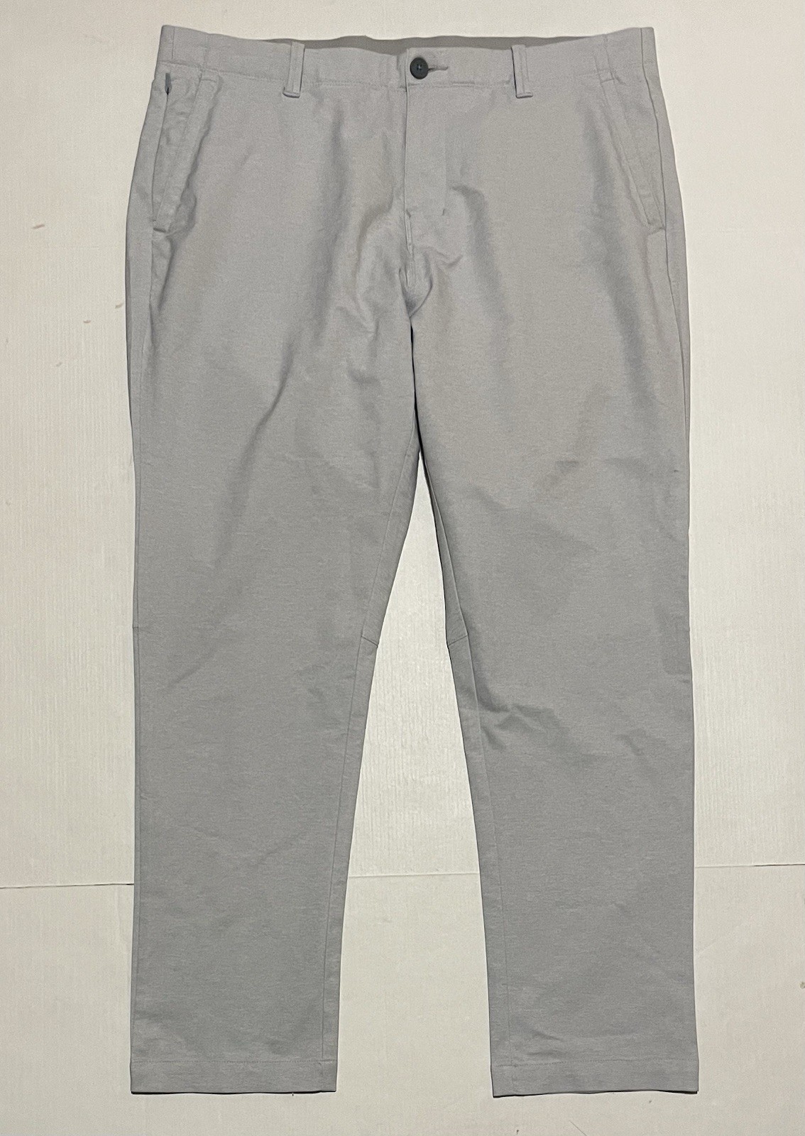Tommy Bahama Pants Mens 36 X 30 Gray On Par Flat Front Straight Stretch Golf