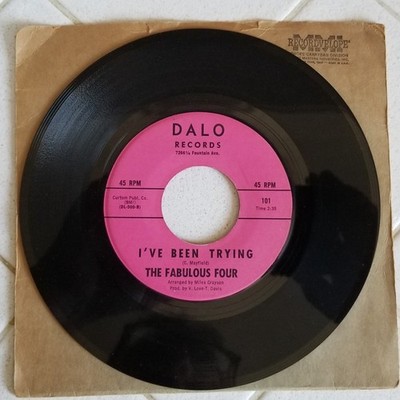 The Fabulous Four ''I've Been Trying'' ; Northern Soul; Curtis Mayfield cover