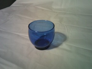 Vintage Deep Cobalt Blue Tealight Holder