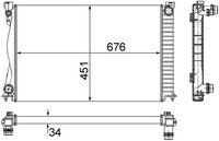 MotorküHler WasserküHler Mahle CR 1861 000S FüR C6 A6 4F2 Audi 4F5 Avant Allroad