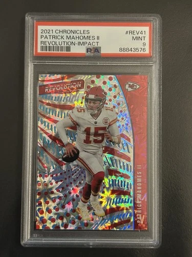 2021 Panini Chronicles - Revolution Patrick Mahomes II #REV-41 Impact /149 PSA9