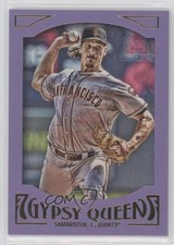 2016 Topps Gypsy Queen Purple Paper Frame 15/250 Jeff Samardzija #52 0b0