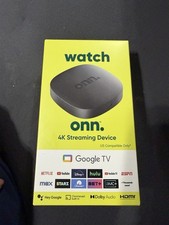 Onn Google TV 4k Streaming Device BRAND NEW F...