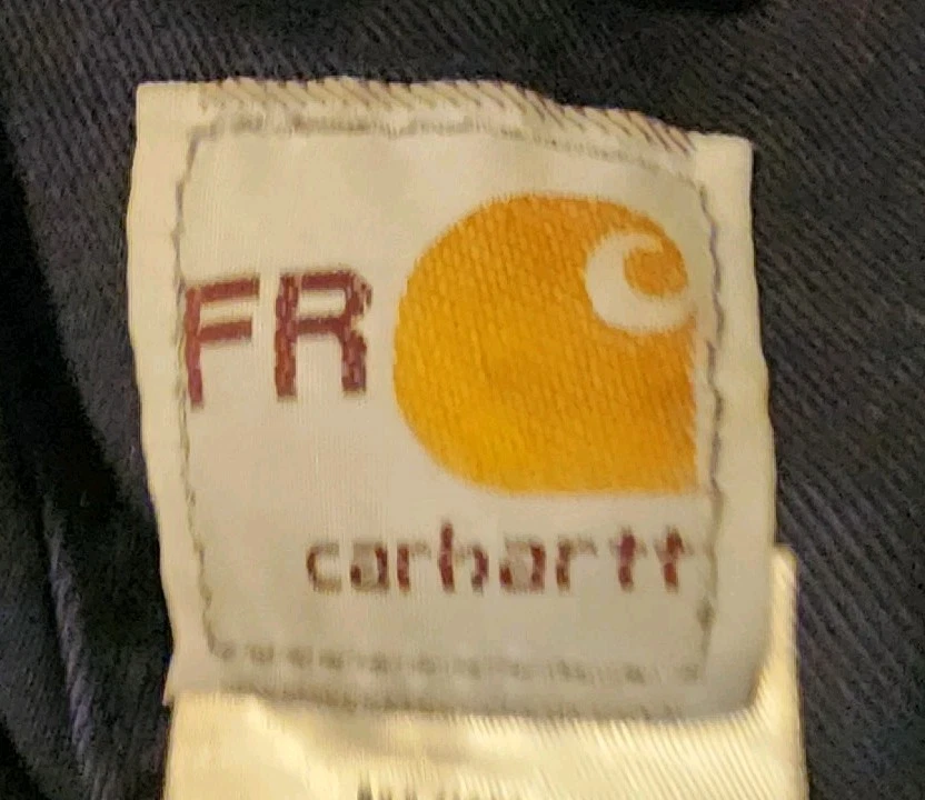 Mono Carhartt FRX010 DNY 48 Azul Marino Resistente al Fuego NRC Largo Unisex Leer Foto 2 de 4