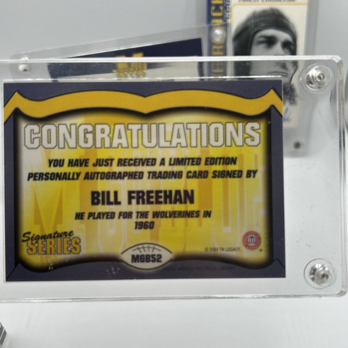 💙Signature series Michigan go blue autograph football cards 💛 - Picture 11 of 24