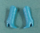 Vintage Barbie Clothes - Superstar Era Barbie Blue Cowboy Boots
