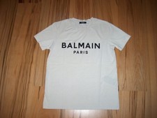 Balmain Paris - weißes T-Shirt - Gr. XS - 100% Original