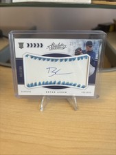 2020 Panini Absolute Rookie Baseball Material Signatures Bryan Abreu Blue /50