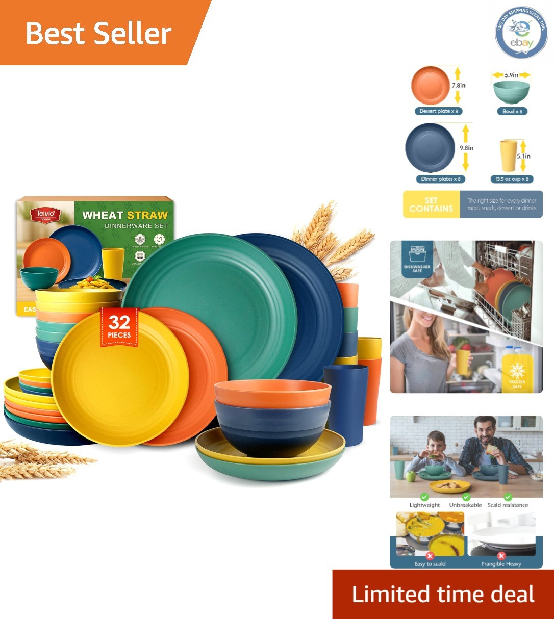 - Dishwasher Safe For Outdoor & Home