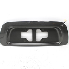 01-07 Toyota Sequoia Rear Lift Gate Hatch License Plate Trim Molding Silver