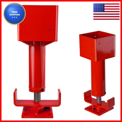 Naxvio 6X6 Actual 5.5X5.5 Screw Jack Adjustable House Floor Jacks For Leveling