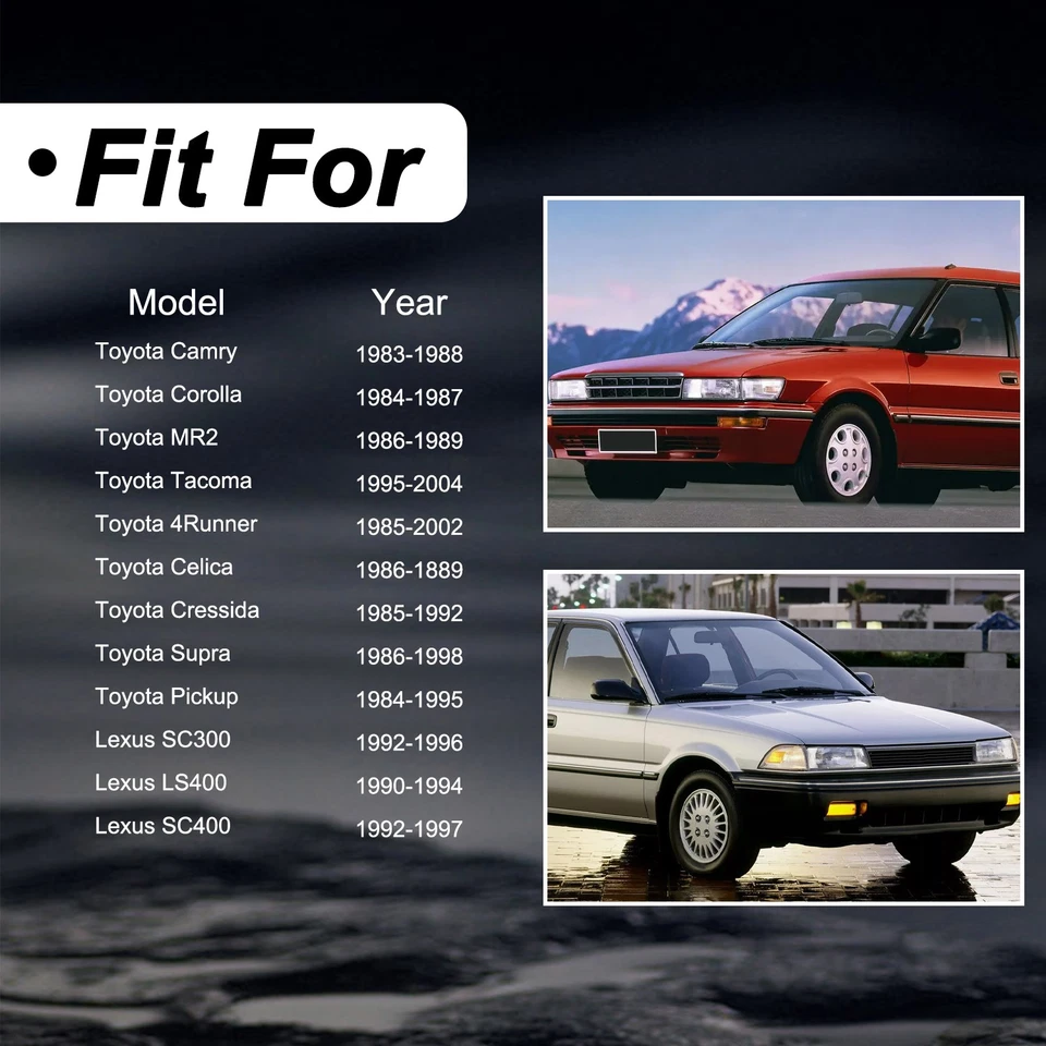 4x Buje de acoplamiento de cambio automático para Toyota Camry 1983-1988 90385-11003 Foto 4 de 4