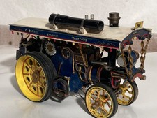 Großer Kratzer gebauter Burrell Schausteller Dampftriebmaschine Traktor