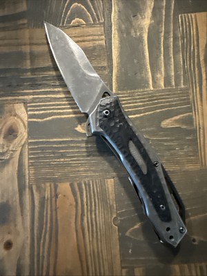 Kershaw Vedder TiCN Coated 8Cr13MoV Blade Assisted Folding Knife 2460 Used