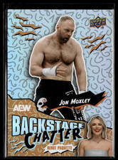 2025 Upper Deck AEW Wrestling Backstage Chatter #BC-1 Jon Moxley