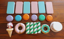 Kids Play Food Pretend Fun ICE CREAM SANDWICH Summer Snack Dessert Treats Props